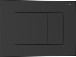 Mexen Tex 02 flushing button, black matte - 6102-02