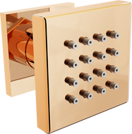 Mexen surface-mounted side nozzle, rose gold - 79360-60