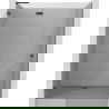 Mexen Lunar L shower door left hinged 140 cm, transparent, gun gray brushed - 834L-140-000-66-00-L