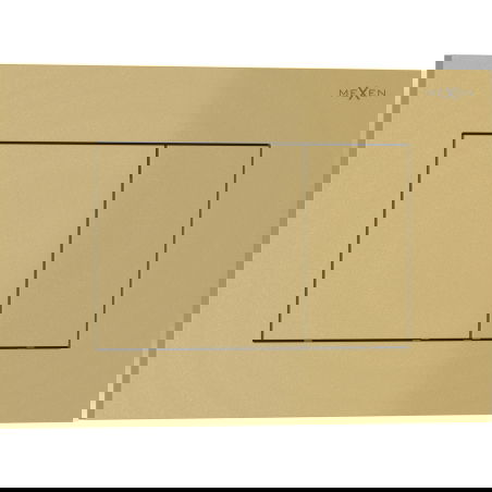 Mexen Tex 02 flush button, gold - 6102-06