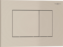 Mexen Tex 02 flush button, beige - 6102-07