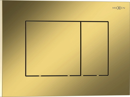Mexen Tex 02 flush button, gold champagne glossy - 6102-08