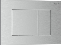 Mexen Tex 02 flush button, brushed nickel - 6102-10