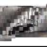 Mexen Lunar L Shower Wall Walk-in Right 70 x 200 cm, Transparent 8 mm, Black - 830L-070-000-70-00-P