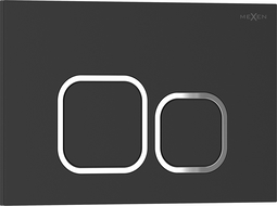 Mexen Tex 03 flush button, black matte - 6103-02
