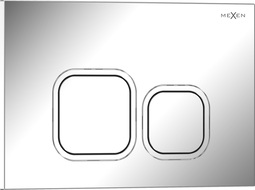 Mexen Tex 03 flush button, shiny chrome - 6103-03