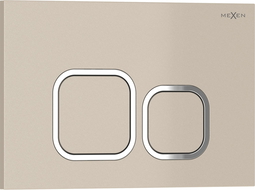 Mexen Tex 03 flushing button, beige - 6103-07