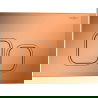Mexen Tex 03 flush button, shiny rose gold - 6103-09