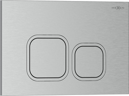 Mexen Tex 03 flush button, brushed nickel - 6103-10