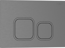 Mexen Tex 03 flush button, brushed gun gray - 6103-12