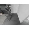 Mexen Kioto Walk-in Shower Screen 110 x 200 cm, White Wave 8 mm, White - 800-110-101-20-97