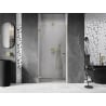 Mexen Lunar-B shower door pivot left 90 cm, transparent, gold - 832-090-000-50-00-L