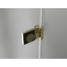 Mexen Lunar-B shower door pivot left 90 cm, transparent, gold - 832-090-000-50-00-L