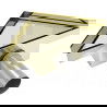 Mexen Flat triangular floor drain 20 x 20 cm, Gold - 1510320