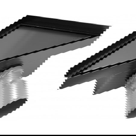 Mexen Flat triangular floor drain 20 x 20 cm, Black - 1710320