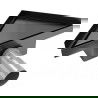 Mexen Flat triangular floor drain 20 x 20 cm, Black - 1710320