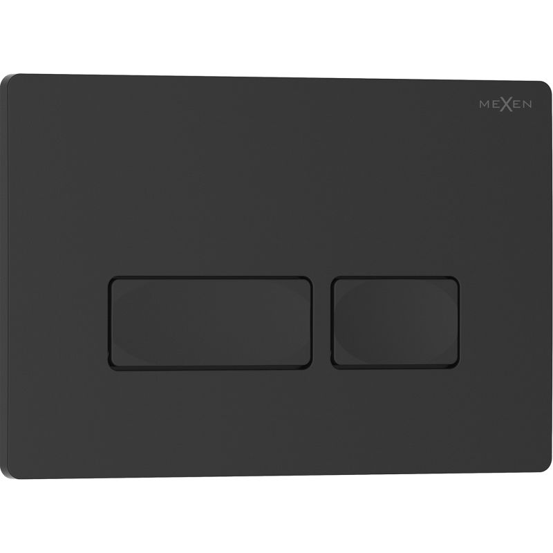 Mexen Tex 04 flush button, black matte - 6104-02