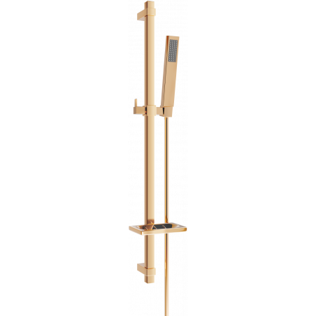 Mexen DQ00 sliding shower set, Rose gold - 785004581-60