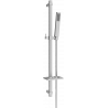 Mexen DQ00 sliding shower set, brushed gun gray - 785004581-66