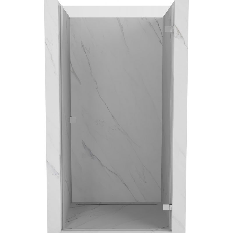 Mexen Lunar-B right-hinged shower door 100 cm, transparent, chrome - 832-100-000-01-00-P