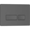 Mexen Tex 04 flush button, gray - 6104-05