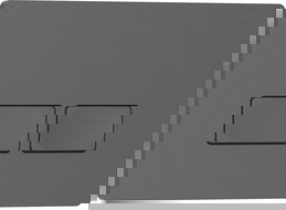 Mexen Tex 04 flush button, grey - 6104-05