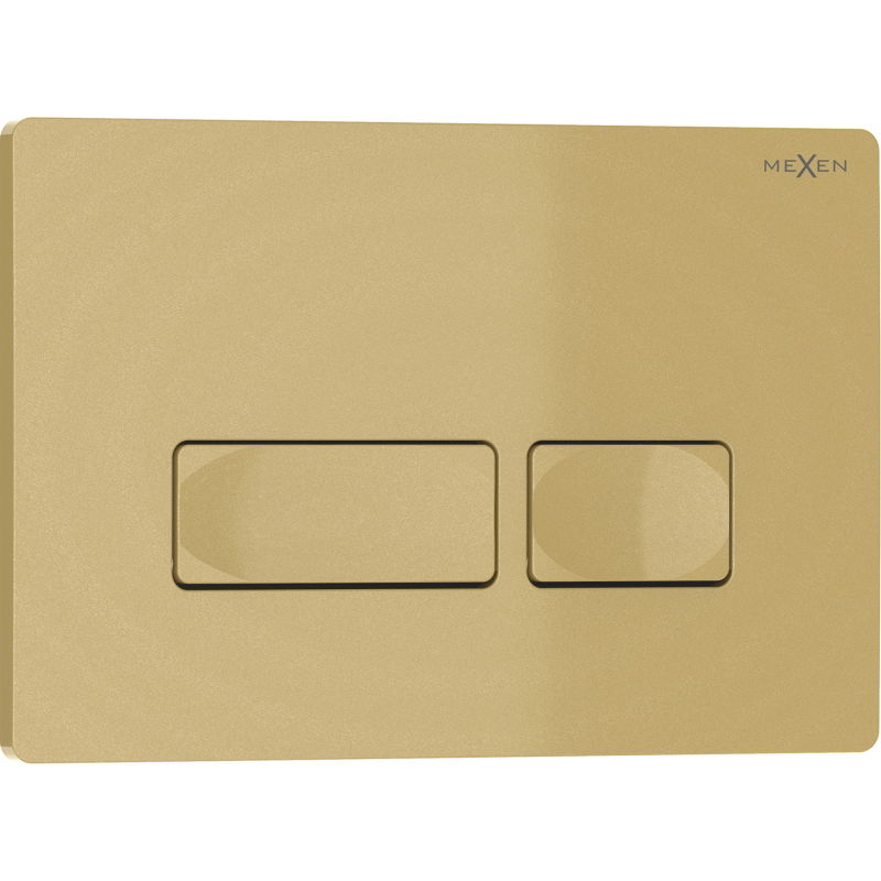 Mexen Tex 04 flush button, gold - 6104-06