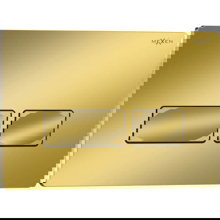 Mexen Tex 04 flush button, shiny champagne gold - 6104-08