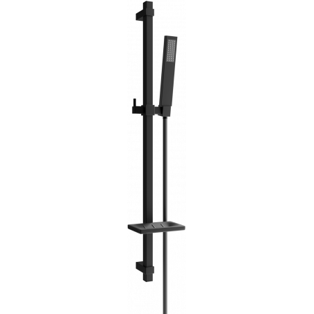 Mexen DQ00 sliding shower set, Black - 785004581-70
