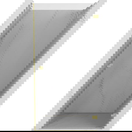 Mexen Lunar-B Shower Doors Right-Swing 85 cm, Transparent, Gold Brushed - 832-085-000-55-00-P