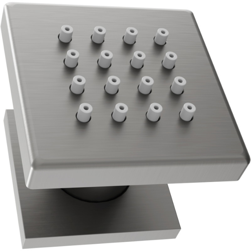 Mexen surface-mounted side nozzle, gun gray brushed - 79360-66