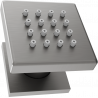 Mexen Cube surface-mounted side shower nozzle, brushed gun gray - 79360-66