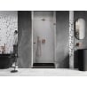 Mexen Lunar-B Shower Door Swing Right 65 cm, Transparent, Rose Gold - 832-065-000-60-00-P