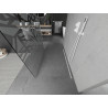 Mexen Kioto Freestanding shower wall 120 x 200 cm, white pattern 8 mm, white - 800-120-002-20-85