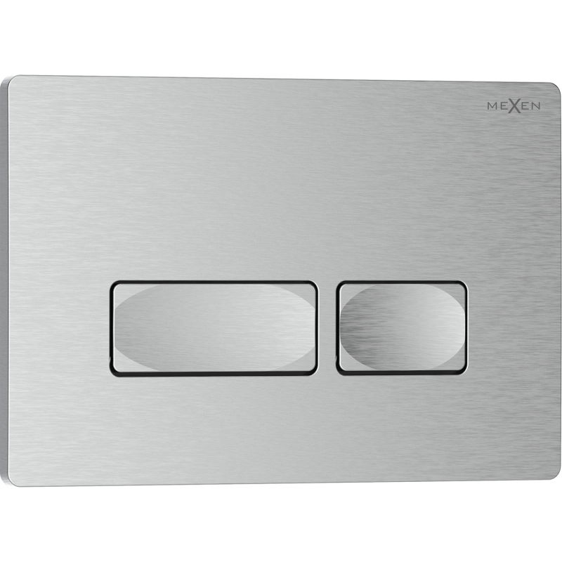 Mexen Tex 04 flush button, brushed nickel - 6104-10