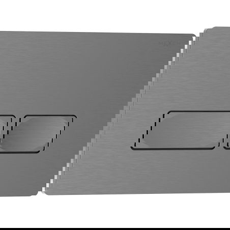 Mexen Tex 04 flush button, brushed gun grey - 6104-12