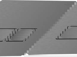 Mexen Tex 04 flush button, brushed gun grey - 6104-12