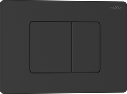 Mexen Tex 05 flush button stainless steel, matte black - 6105-02