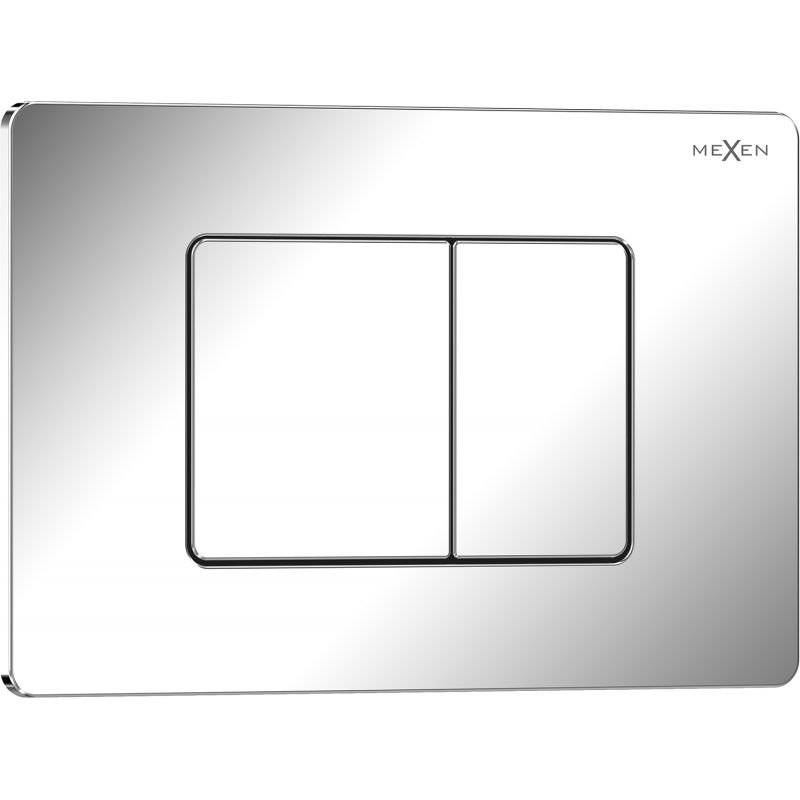 Mexen Tex 05 flush button stainless steel, glossy chrome - 6105-03