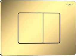 Mexen Tex 05 flush button stainless steel, glossy champagne gold - 6105-08