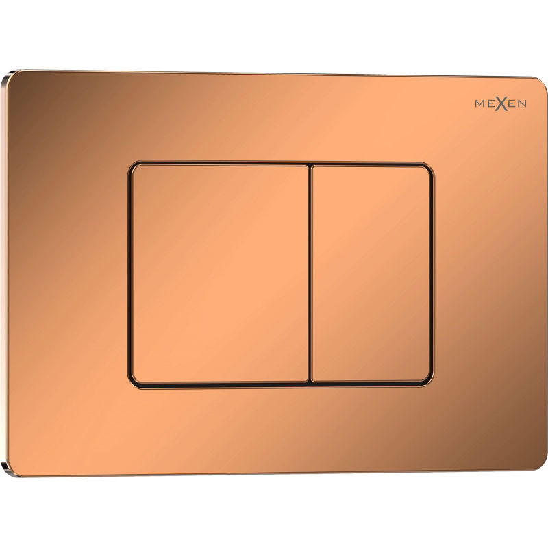 Mexen Tex 05 flush button stainless steel, rose gold glossy - 6105-09