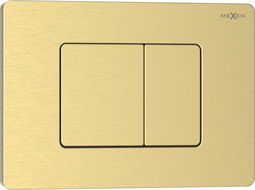 Mexen Tex 05 flush button stainless steel, brushed gold - 6105-11