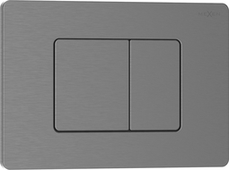 Mexen Tex 05 flush button stainless steel, gun gray brushed - 6105-12