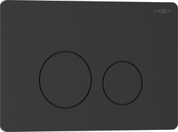 Mexen Tex 06 flush button stainless steel, matte black - 6106-02