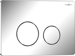 Mexen Tex 06 flush button stainless steel, glossy chrome - 6106-03