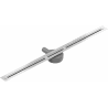 Mexen Flat 360° Super Slim swivel linear drain 80 cm, Chrome - 1051080