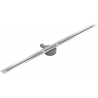Mexen Flat 360° Super Slim swivel linear drain 140 cm, Chrome - 1051140