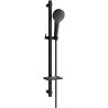 Mexen DQ05 sliding shower set, Black - 785054581-70