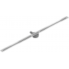 Mexen Flat 360° Super Slim swivel linear drain 200 cm, Chrome - 1051200