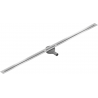Mexen Flat 360° Super Slim swivel linear drain 200 cm, Chrome - 1051200